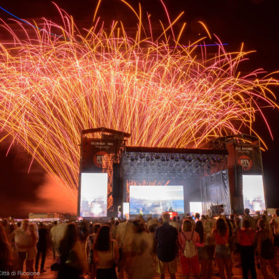 Riccione 2026 Notte Rosa foto di Daniele Casalboni