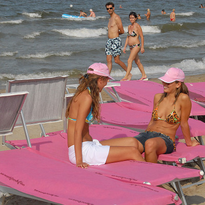 Riccione Ragazze in Spiaggia